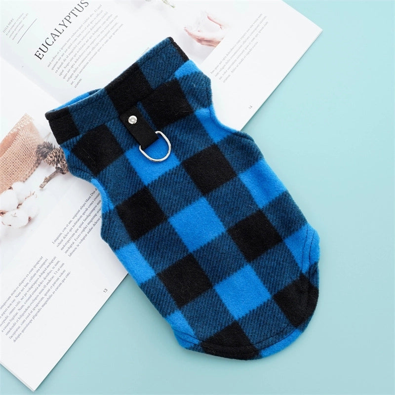 Minimalist Acrylic Solid Color Pet Clothing