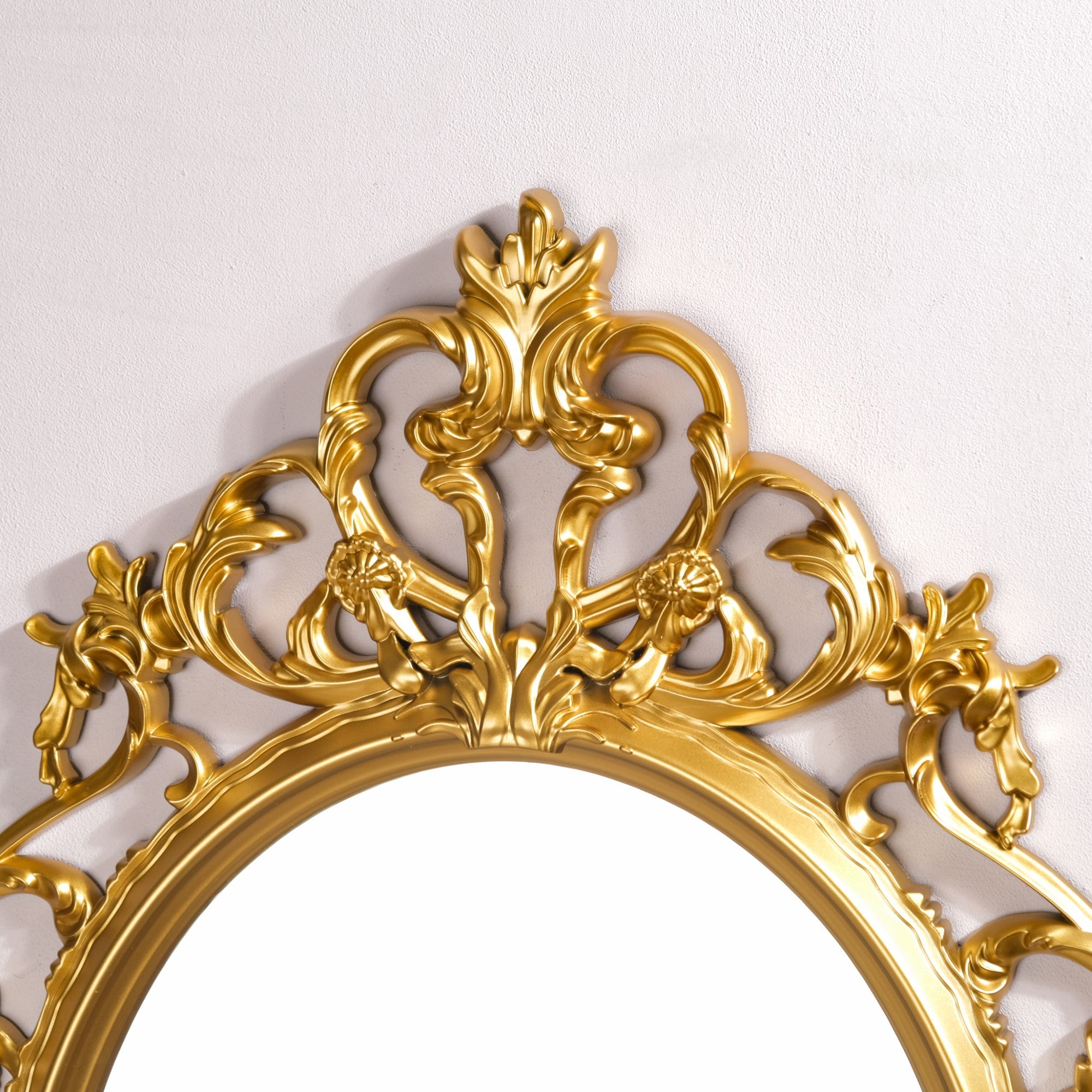 Victorian Wall Mirror Gold Large