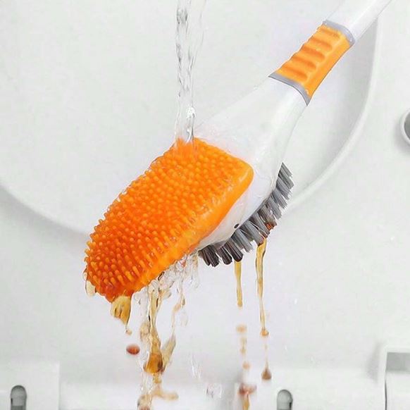 Bathroom Cleaning Duck Shape Toilet Brush. Bathroom Cleaning Brush with Holder