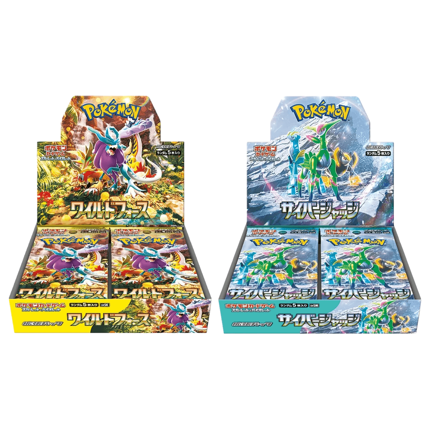 Japanese Pokémon - sv5M - Scarlet & Violet: Cyber Judge (Temporal Forces) - Booster Boxes & Packs