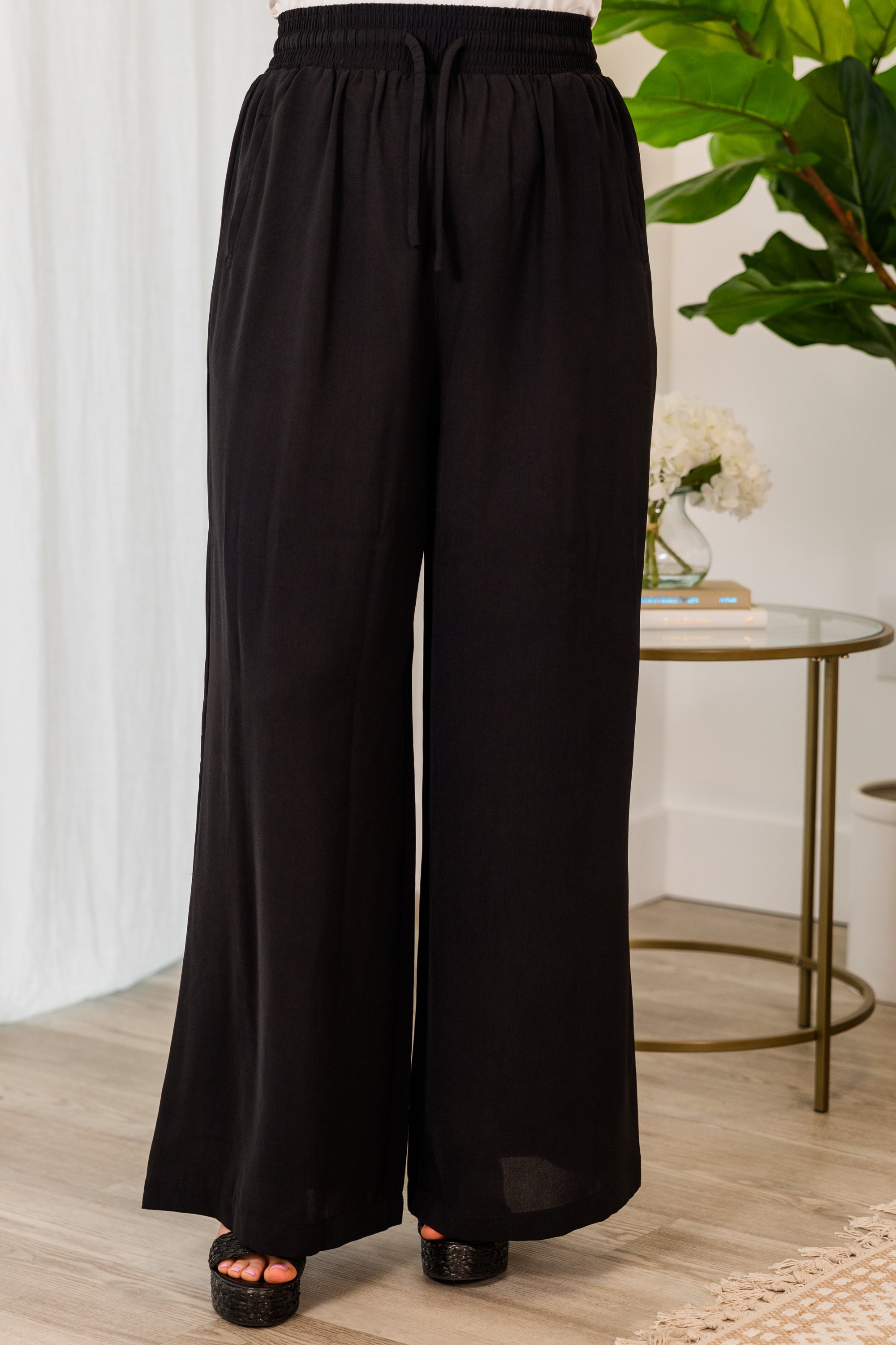 Can't Sit Still Pants. Black