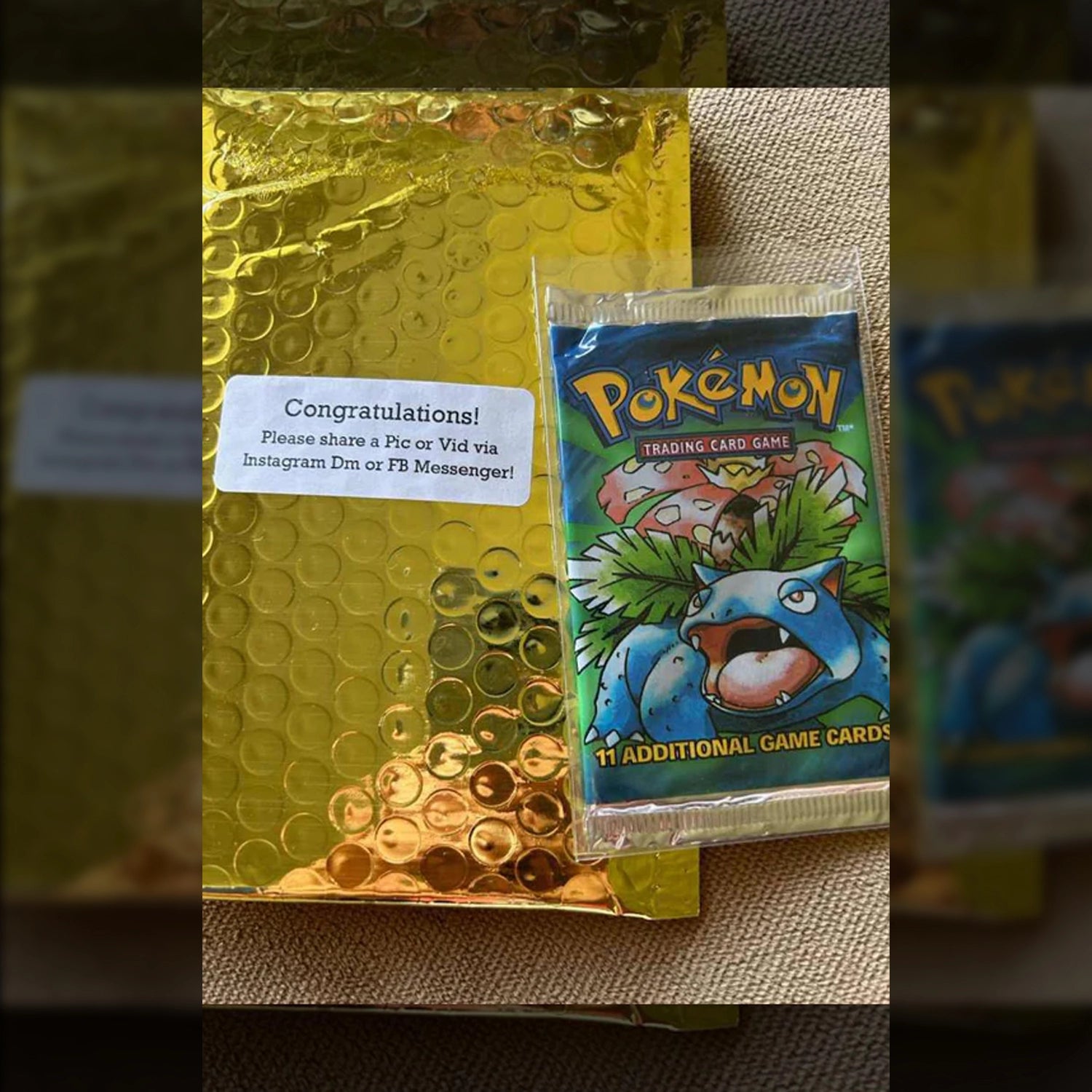 50X Pokémon Booster Packs