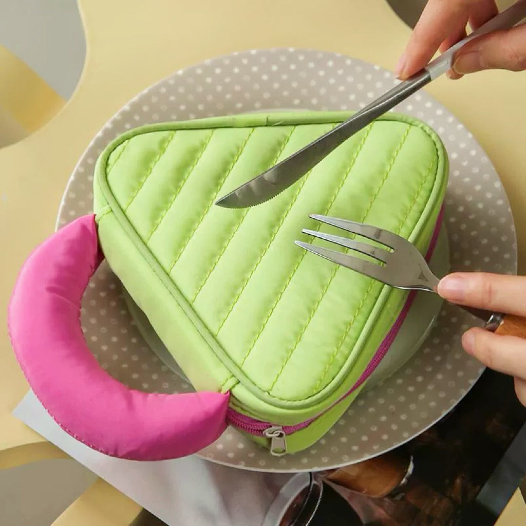 Puffy Candy Triangle Mini Bag