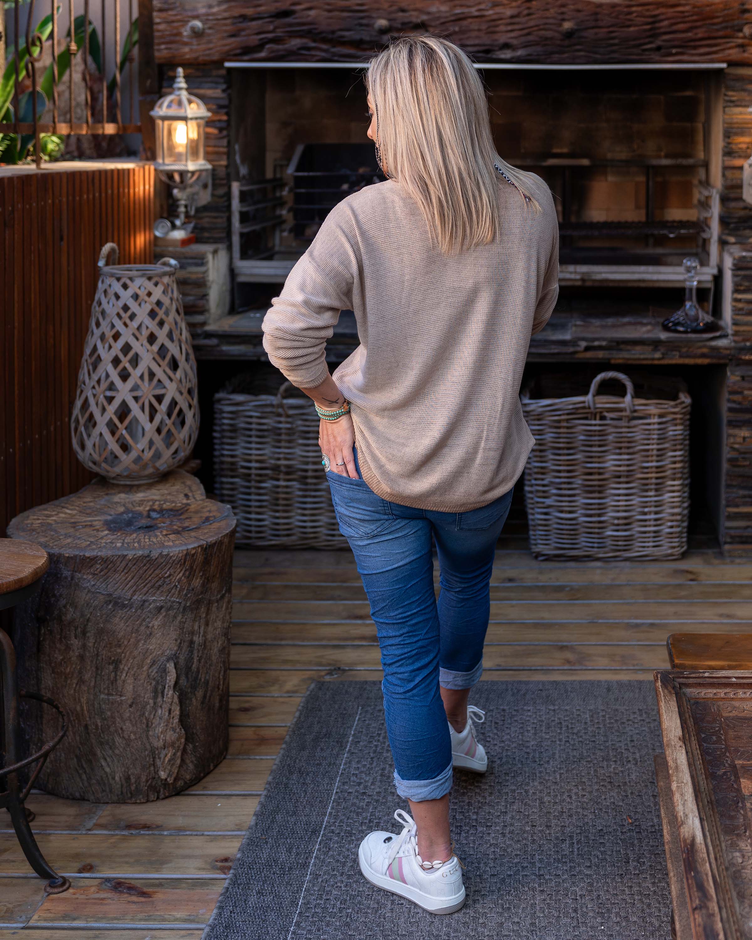 Golden Whisper Knit | Gold