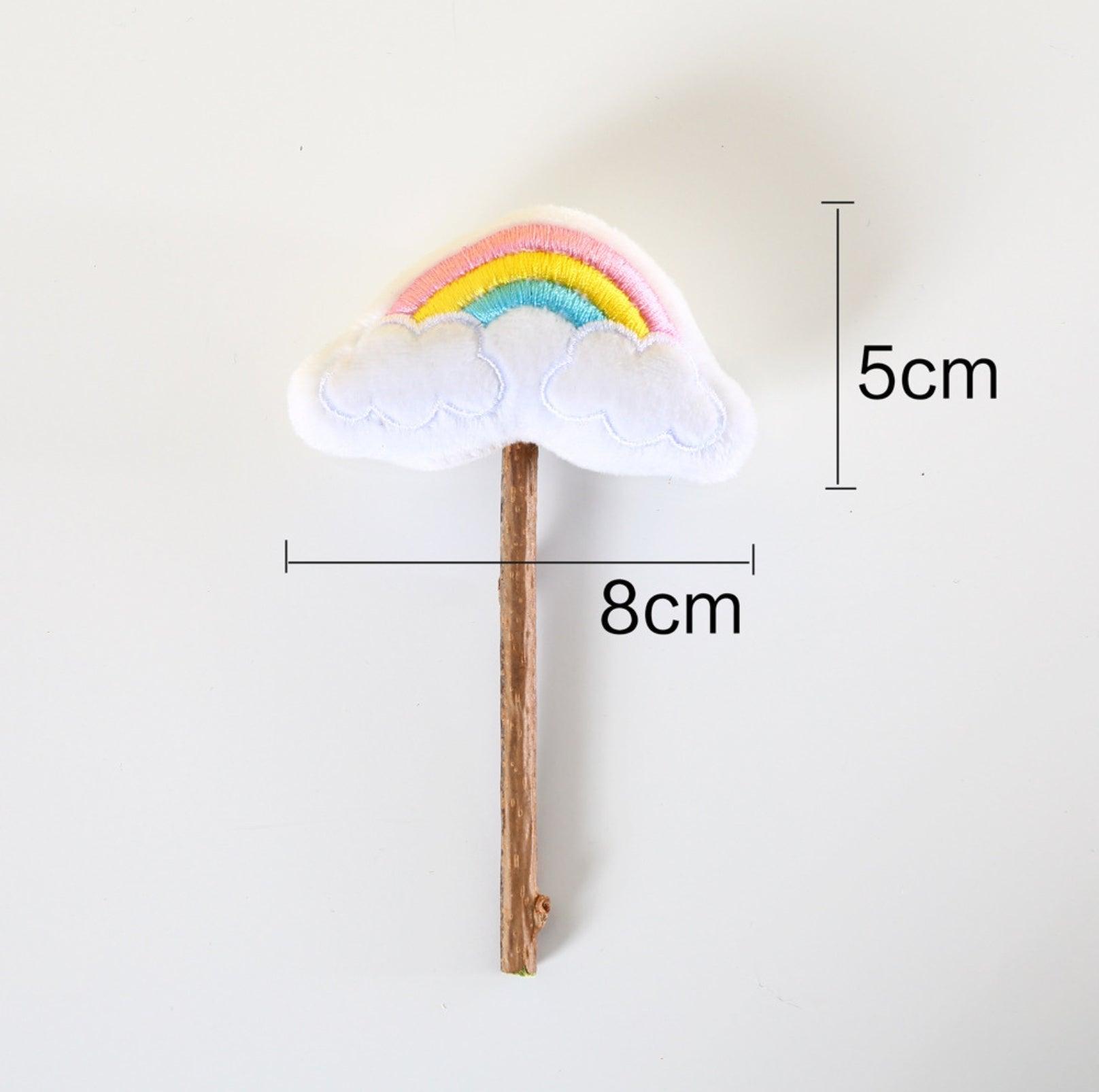 Cartoon Style Plush Polygonum Cat Chewing Toys