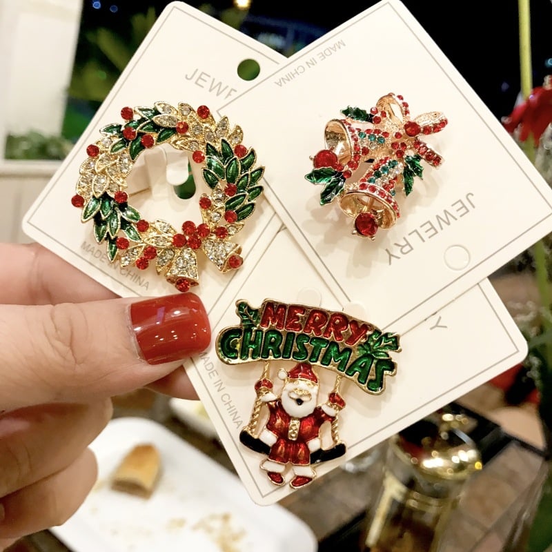 Christmas Brooch Pins