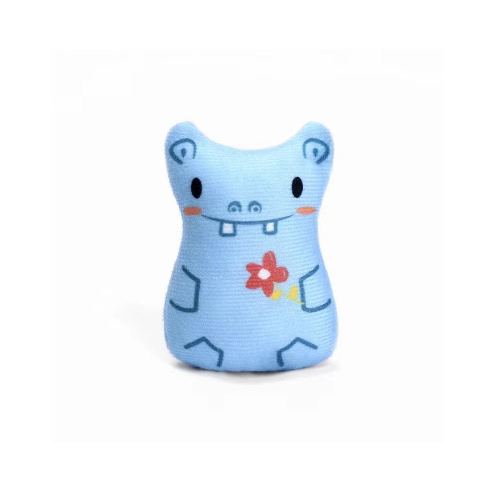 Cartoon Animal Design Chewing Cat Toys With Catnip