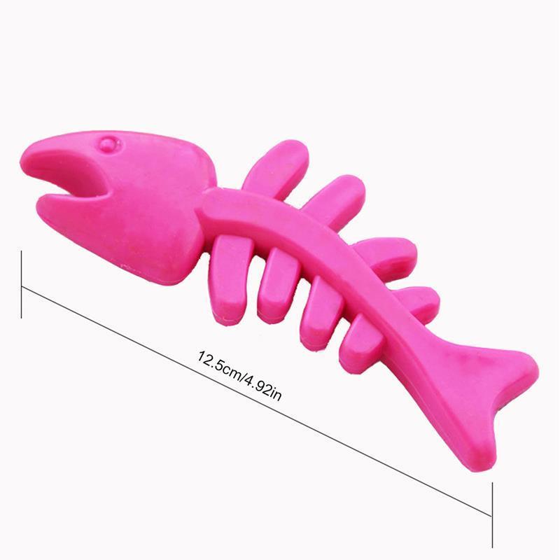 Rubber Fish Bone For Dogs