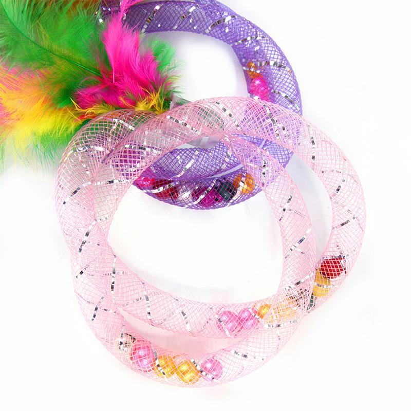 5Pcs Cat Feather Training Toys