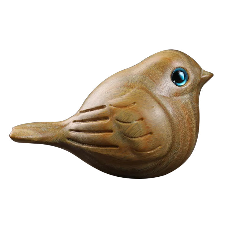 Handmade Wood Carved Bird