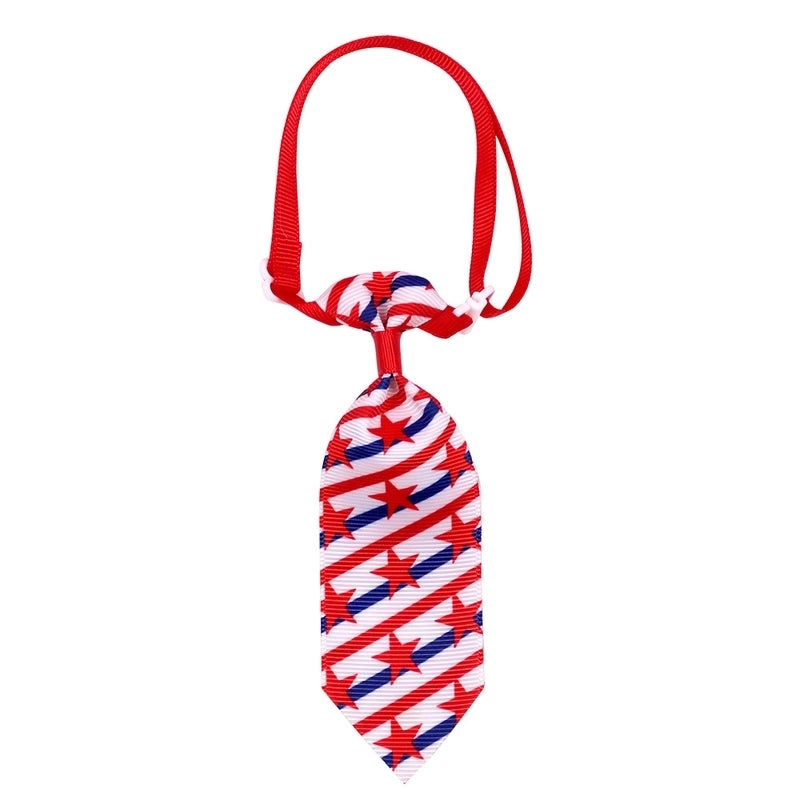 New Everyday Casual Independence Day Dog Tie Accessories