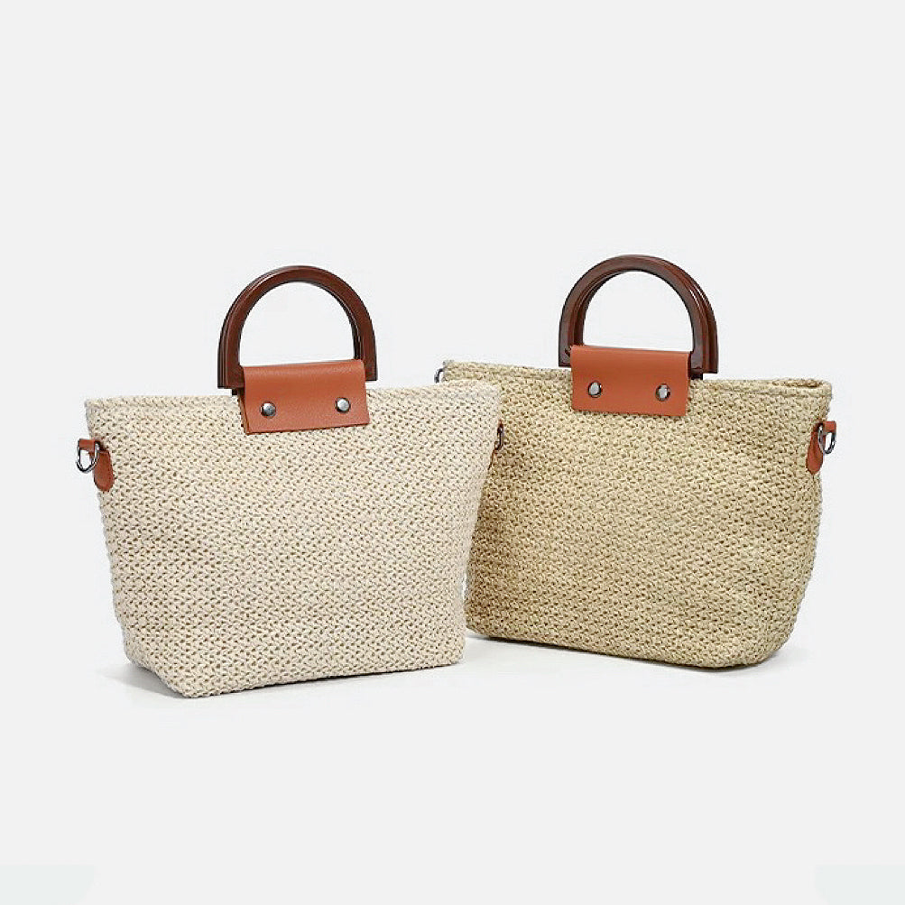Sunny Straw Woven Bag