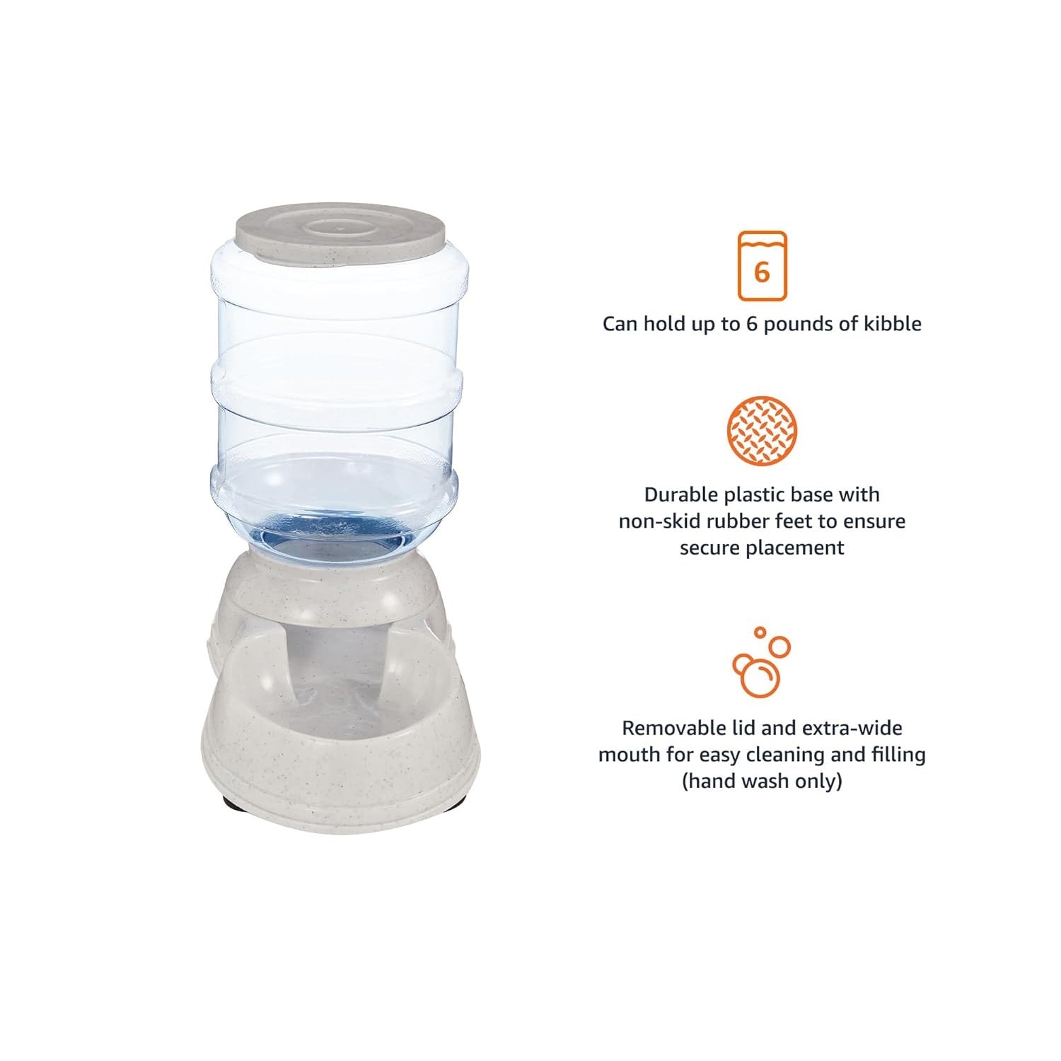 Gravity Pet Food Feeder For Dogs And Cats