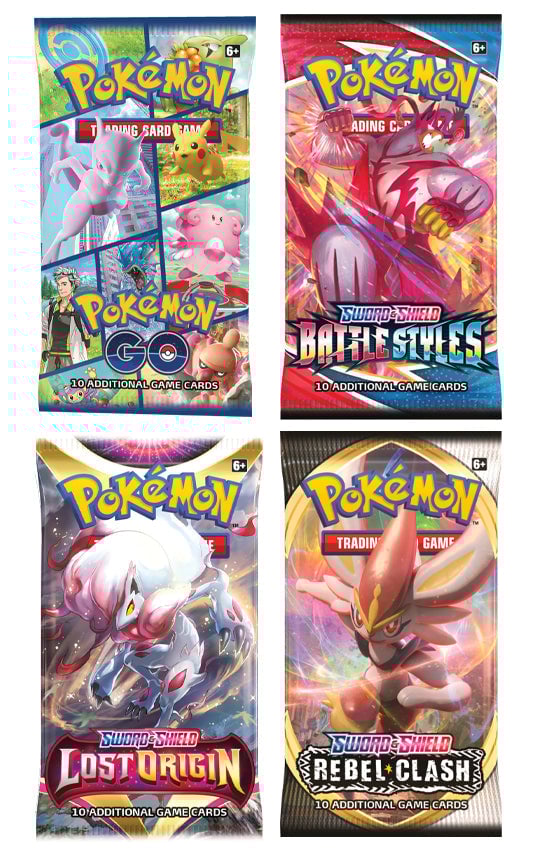 VIP 5X Pokemon Booster Pack