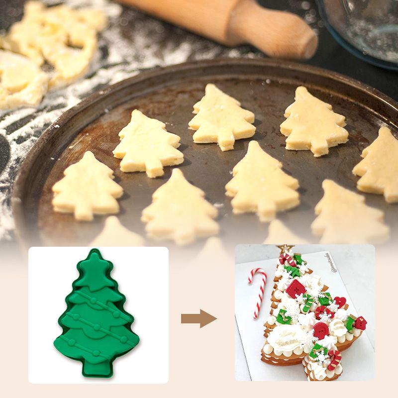 🔥BUY 2 GET 1 FREE🔥🌲Christmas Gift! Creative Silicone Christmas Tree Baking Mold💥