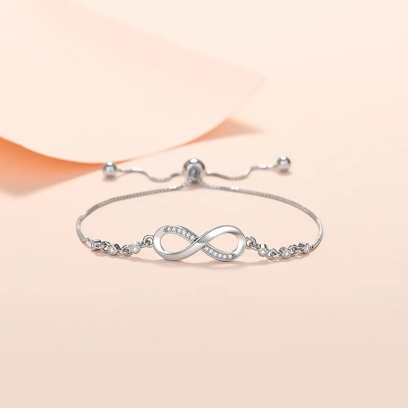 S925 Infinity Diamond Love Bracelet
