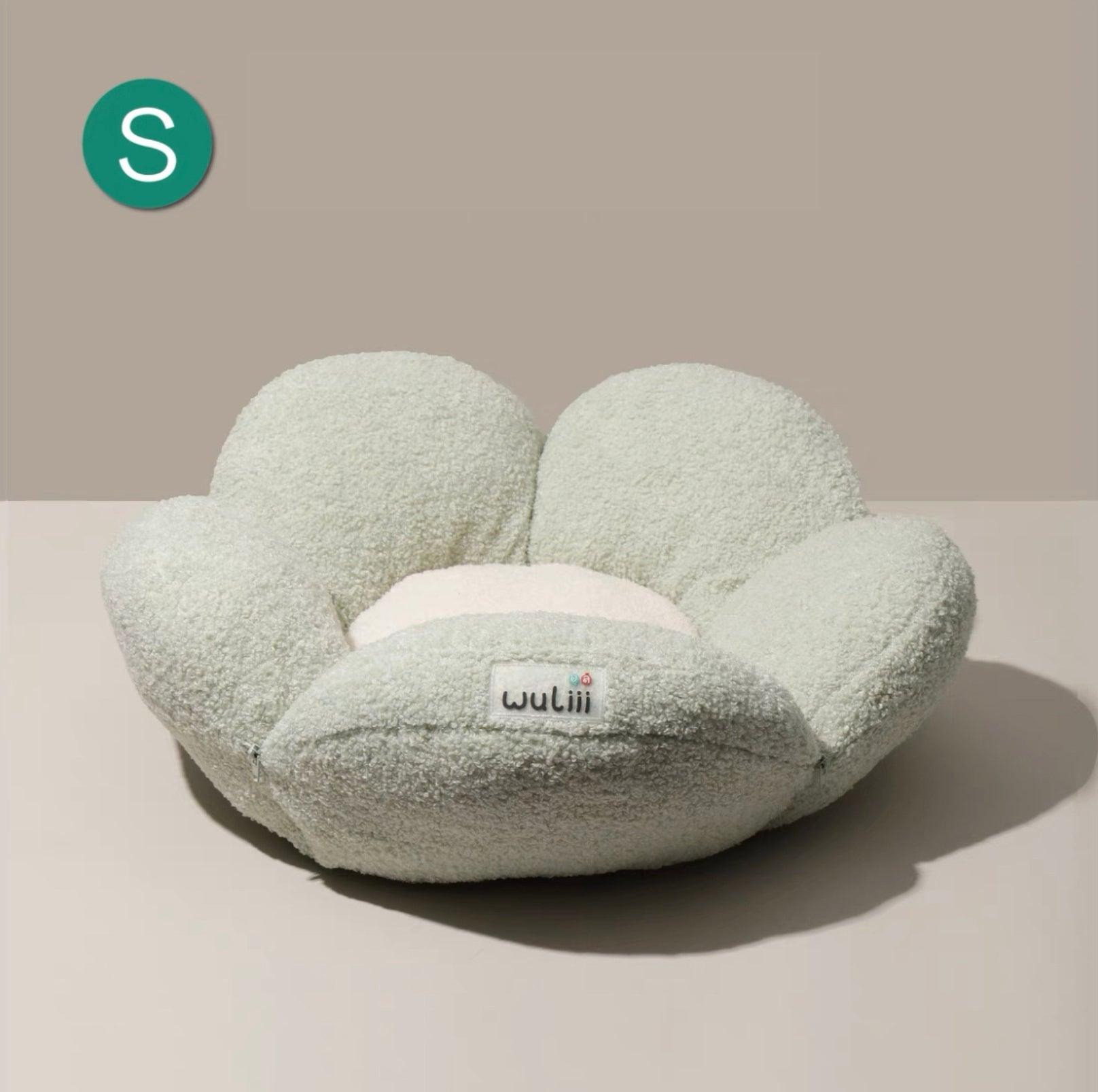 Wuliii Flower Style Cozy Pet Bed