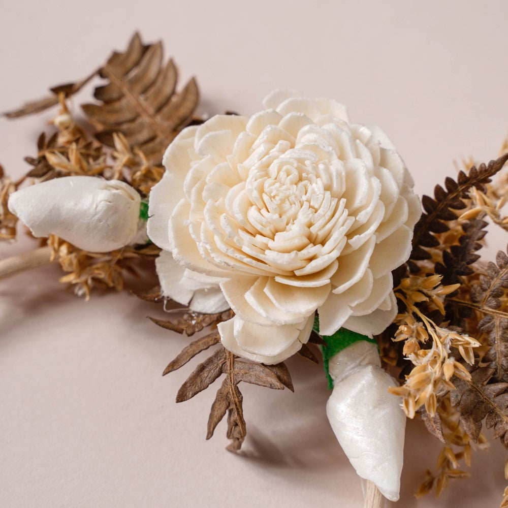 Shola Mini Floral Wreath Set Of 4