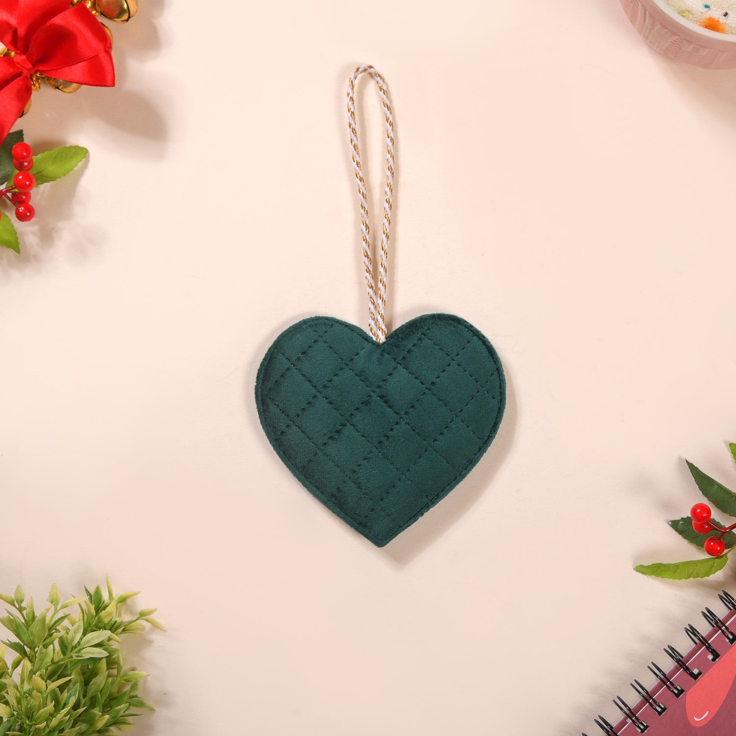 Hearts Wall Hanging Ornaments Set of 3