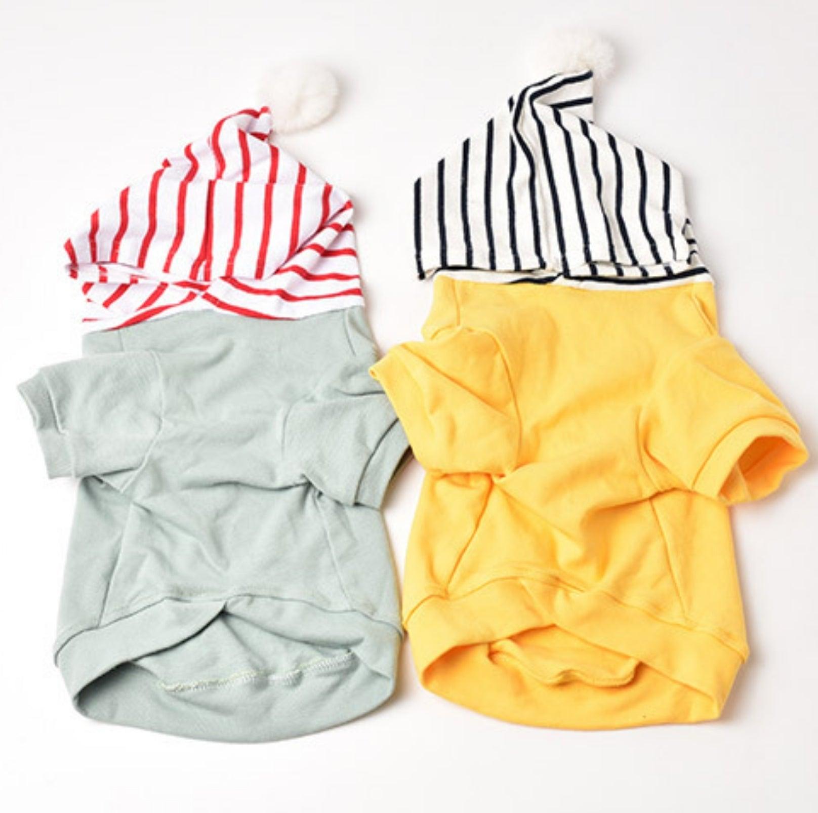 Chic Hooded Pet Jacket - Cozy Cotton Apparel