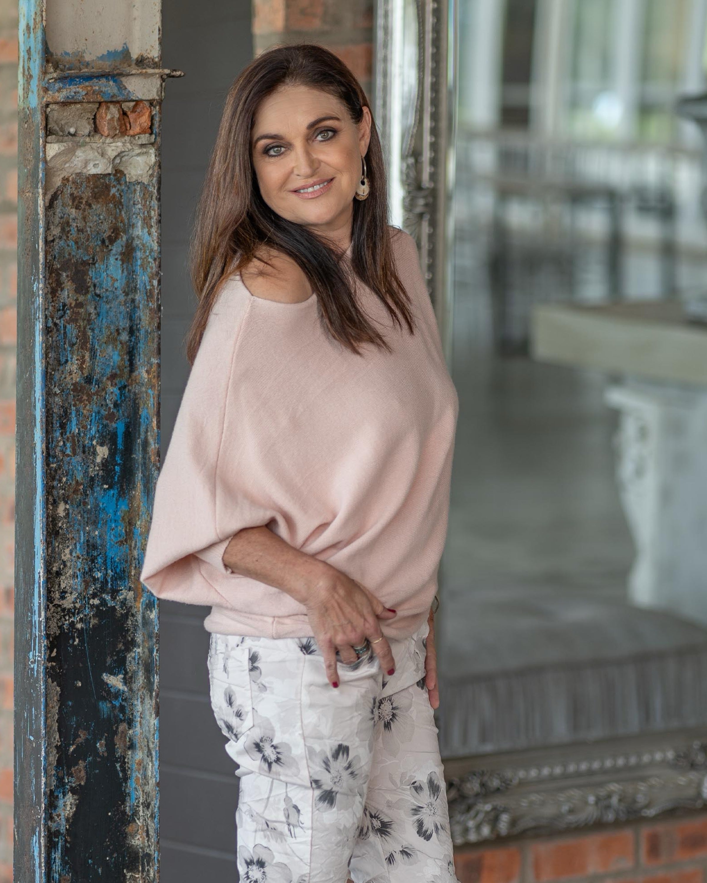 Cashmere Feel Knit | Blush