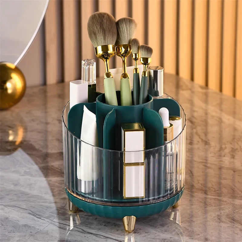 Premium 360 Rotating Brush Holder. Make-Up Brush Holder