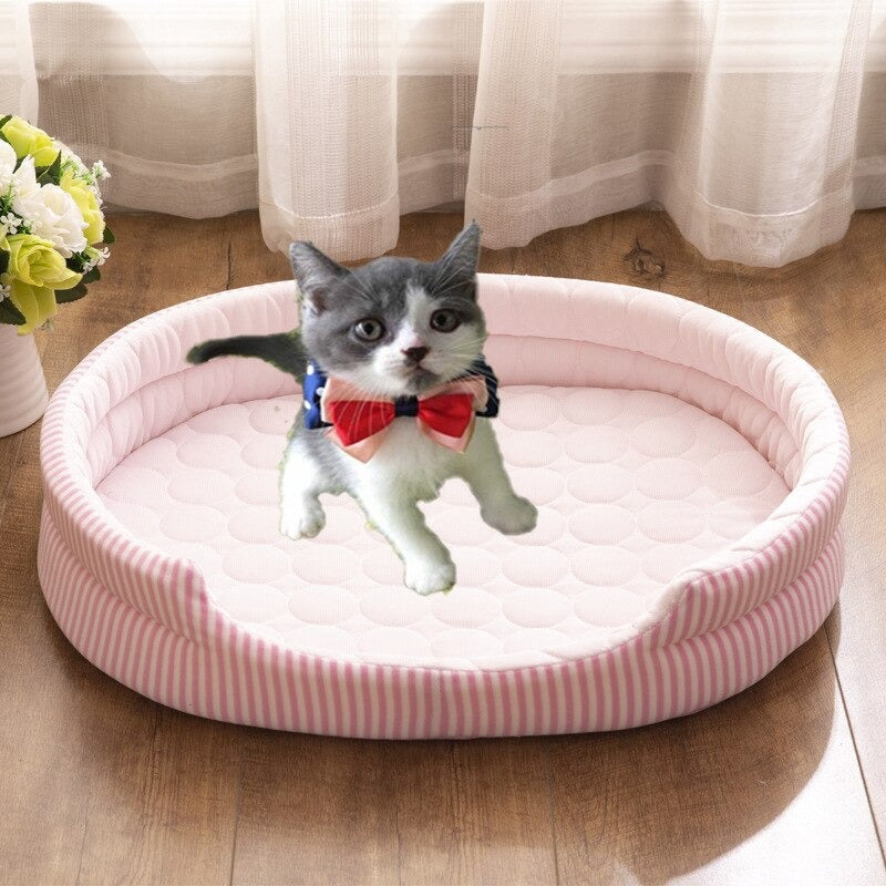 Ice Silk Cooling Mat For Cats