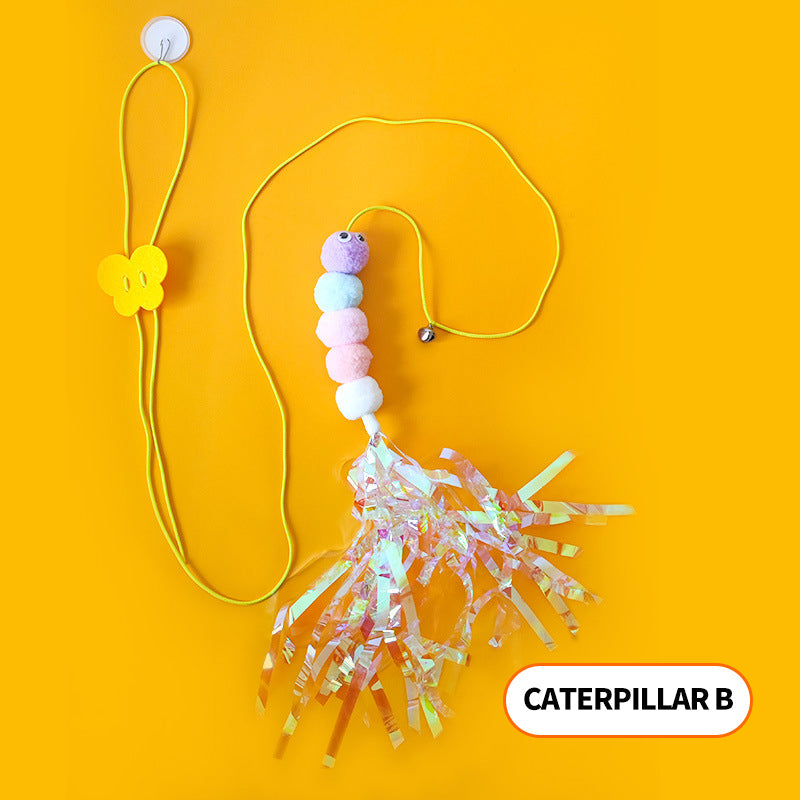🔥Hot Sale😻Adjustable Hanging Cat Interactive Toy🧶