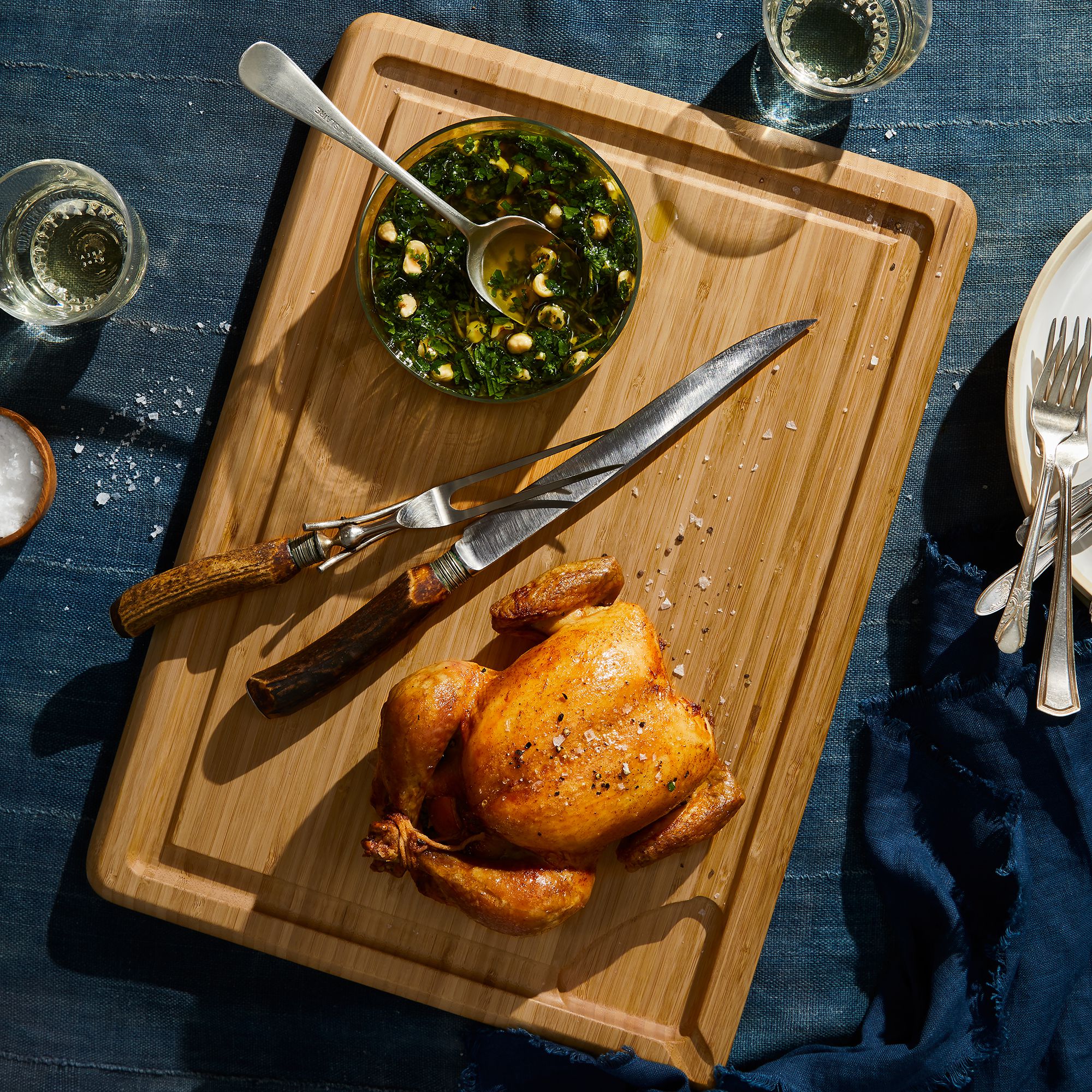 Bamboo Double-Sided Cutting Board