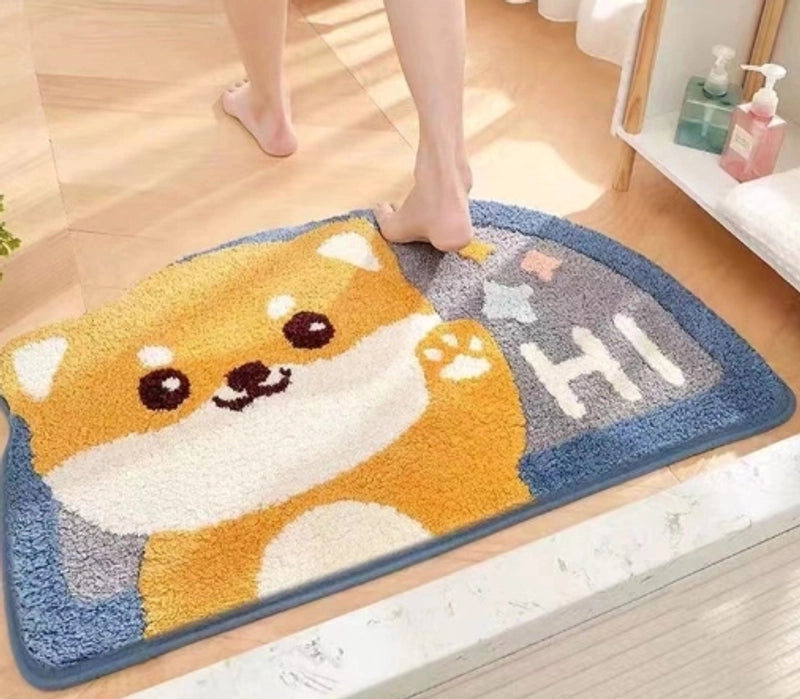 Casual Elegant Cute Geometric Floral Imitation Cashmere Carpet Bedding