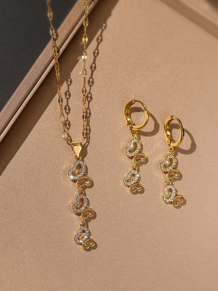 Cubic Zirconia Butterfly Earrings