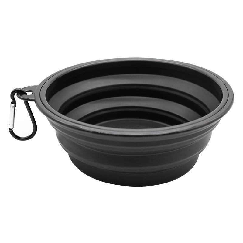 Minimalist Plastic Solid Color Pet Tableware