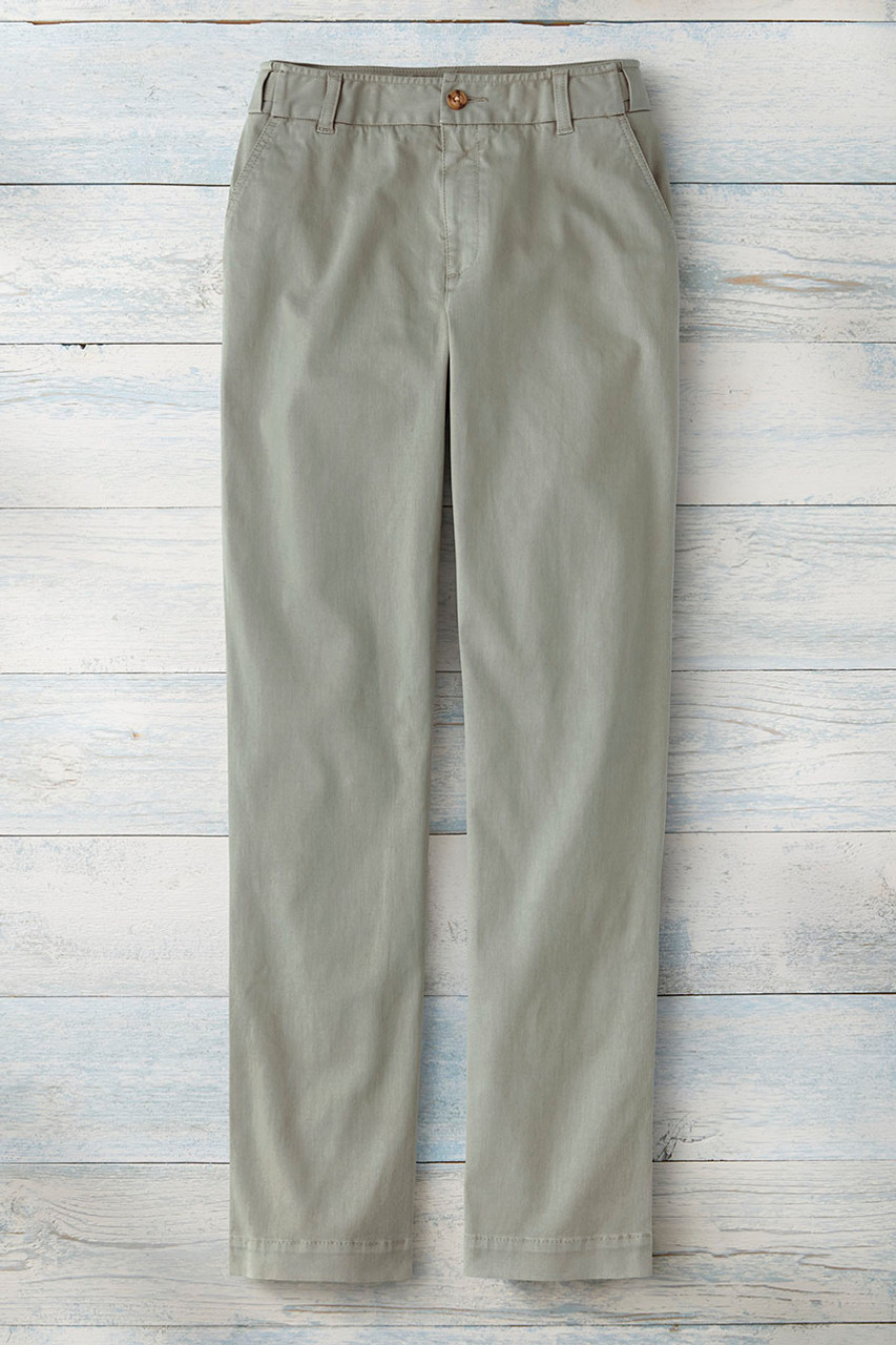 Hidden Stretch-Waist Chinos