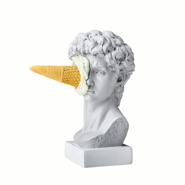 David Ice Cream Sculpture