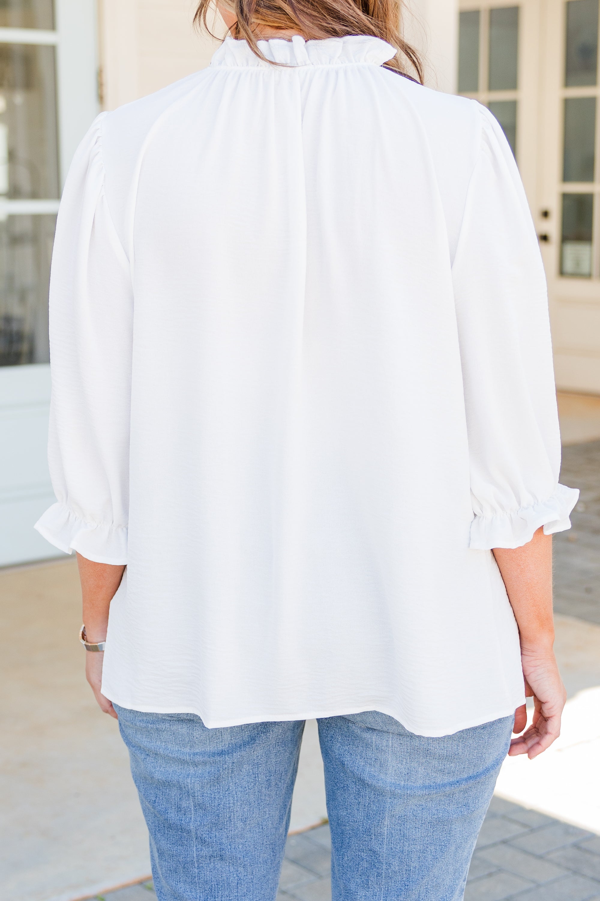 Take Time Off Top. Off-White