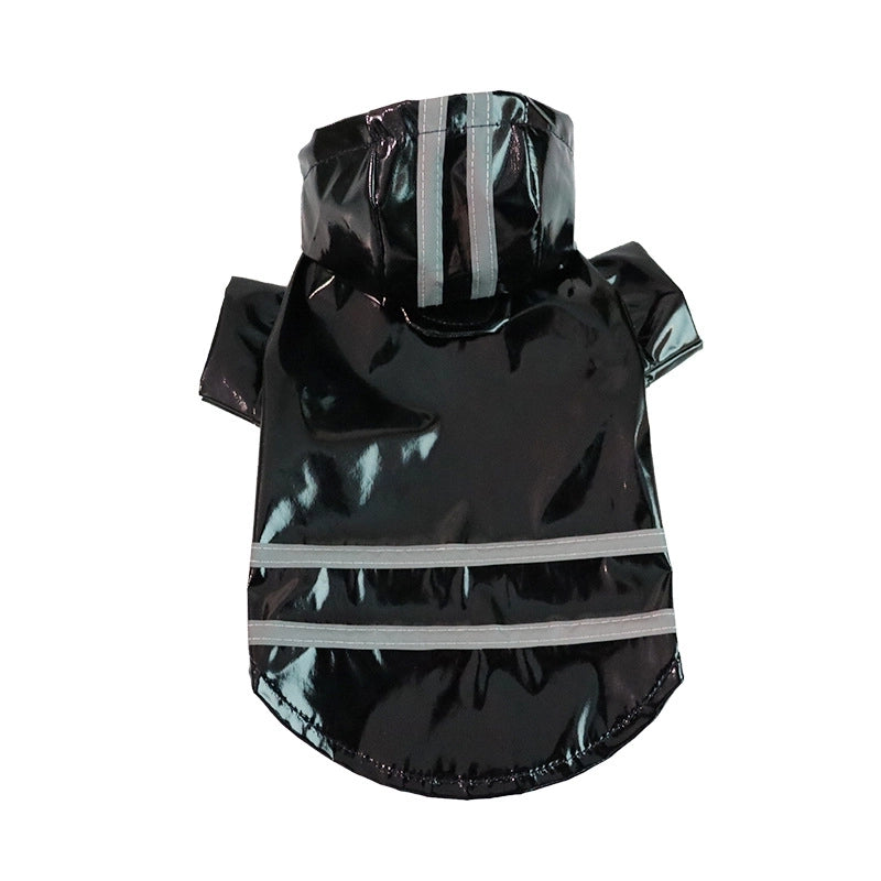 Casual Pu Leather Solid Color Pet Clothing