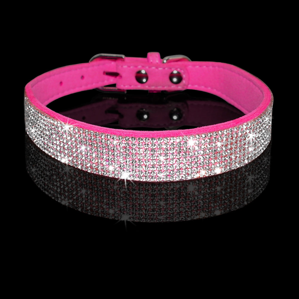 Sparkly Pet Collar Leash Set