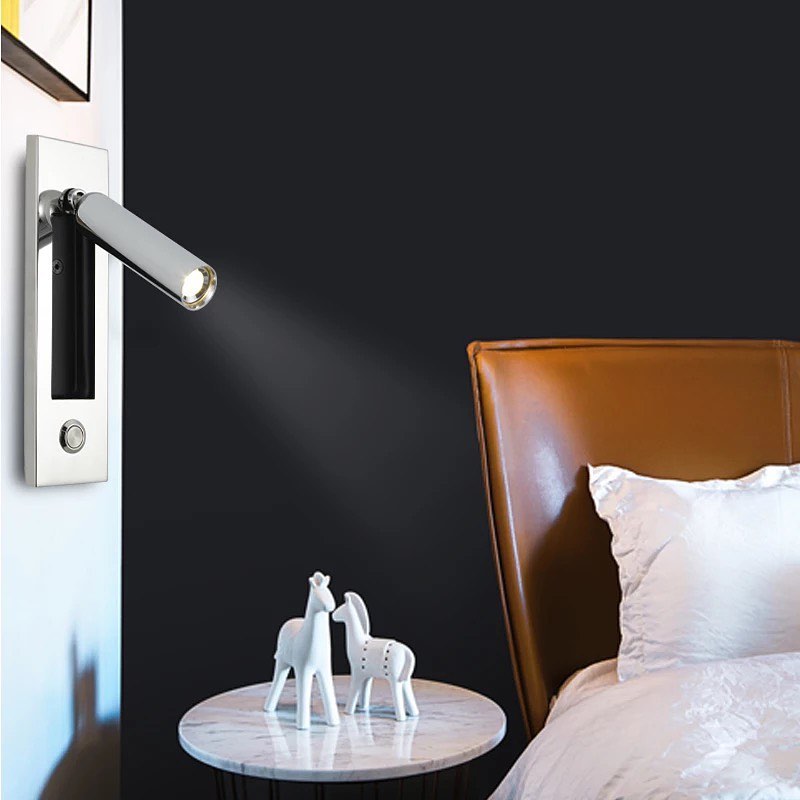 Modern Adjustable LED Wall Reading Light