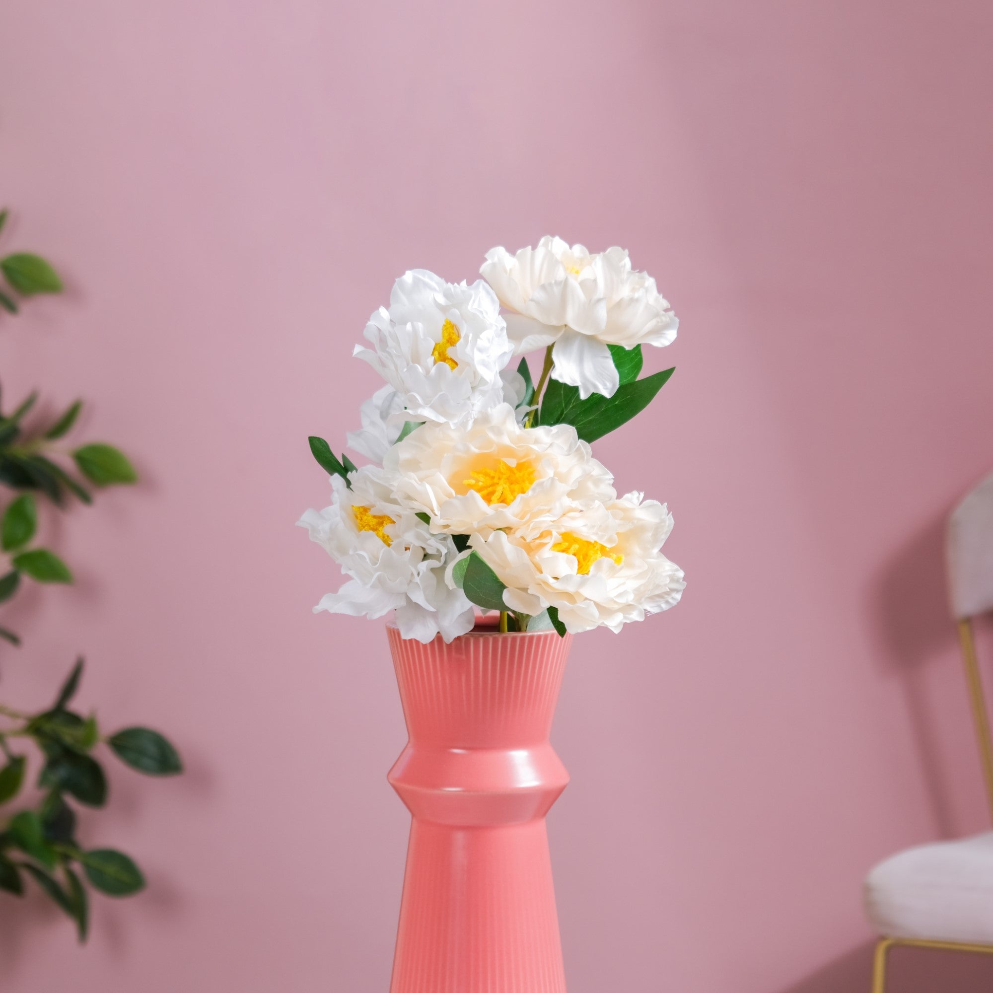 Colorful Peony Stems
