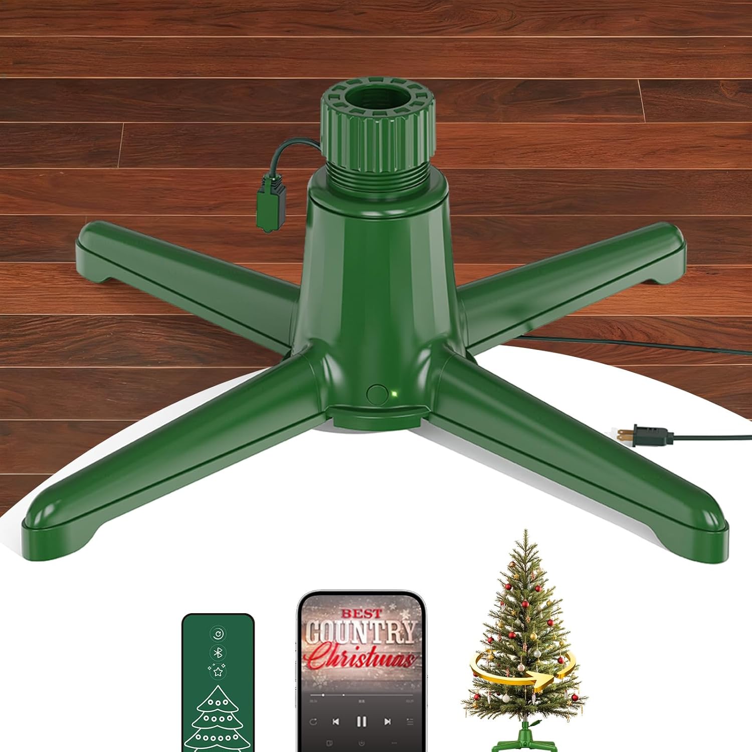 Musical Rotating Christmas Tree Stand