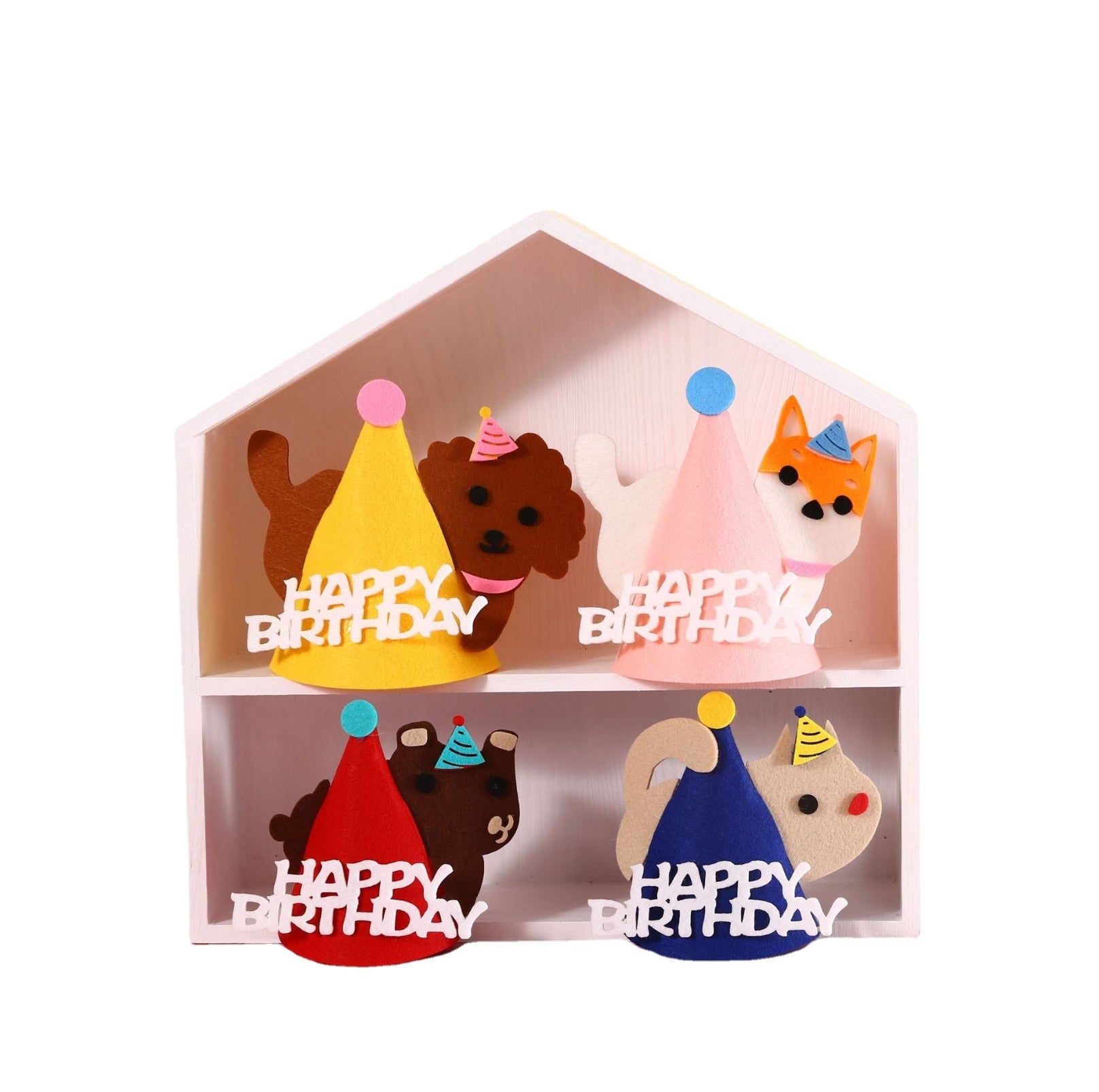 Animal Paw-ty Gear: Adorable Birthday Hat for Pets