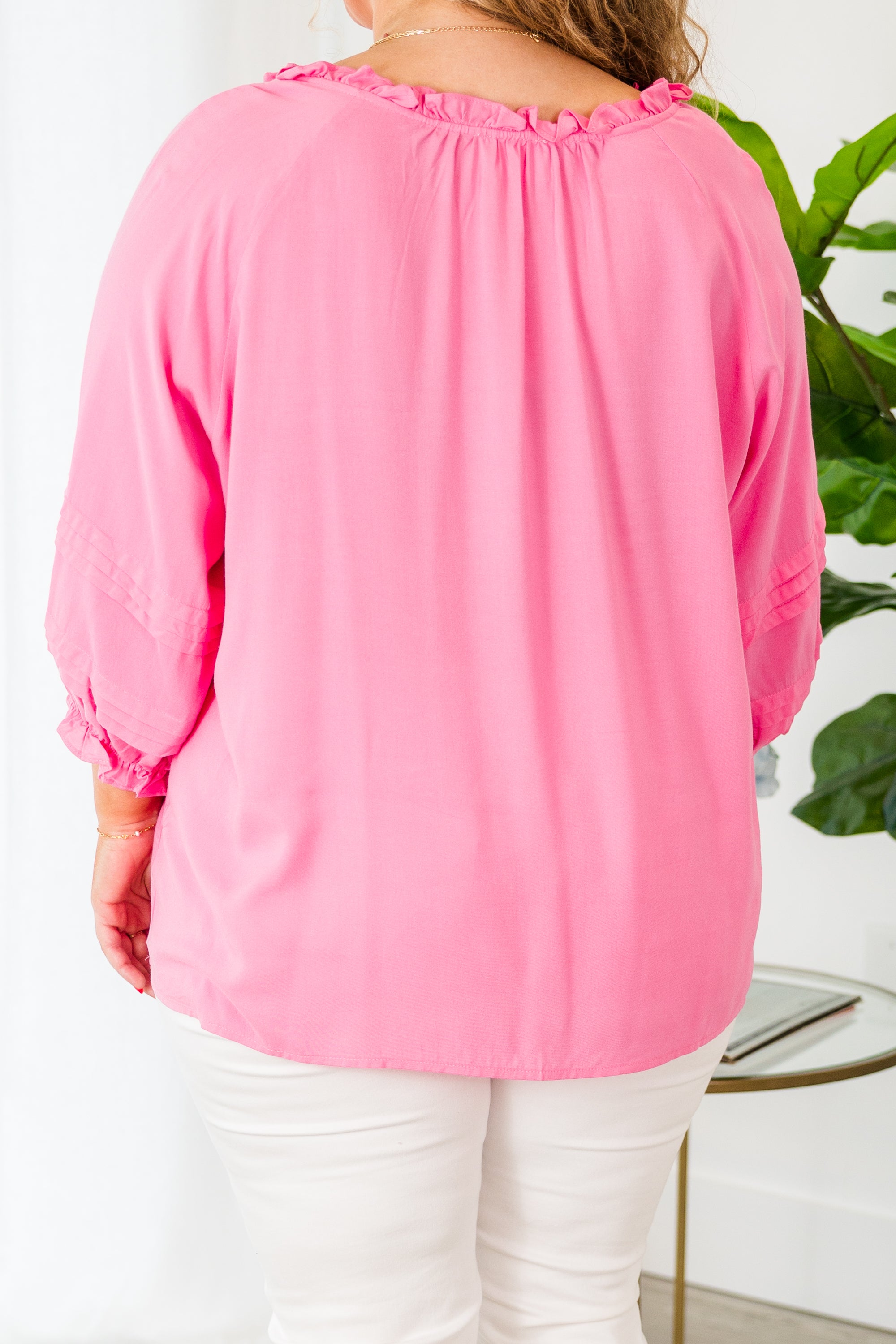 Almost Ready Top. Pink Cosmos