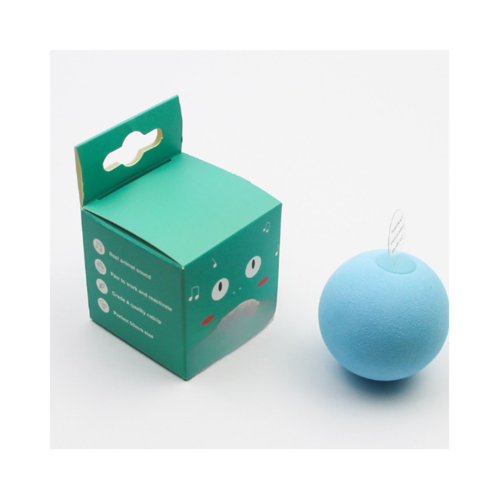 Interactive Ball Catnip Cat