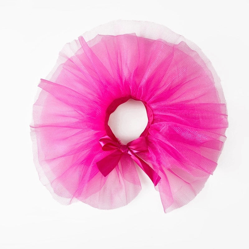 Summer Pet Bright Silk Yarn Dog Strap Skirt
