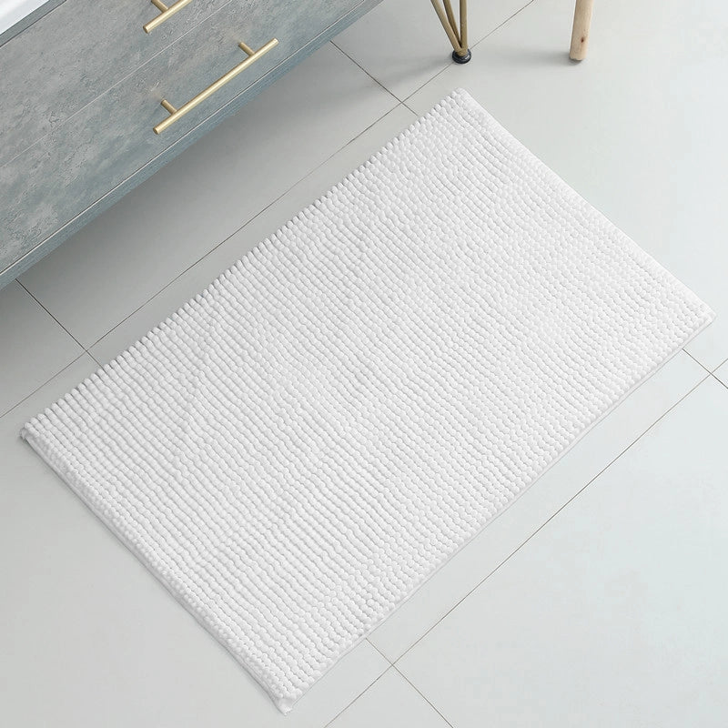 Hot Chenille Short Plush Floor Mat Bathroom Bathroom Absorbent Bedroom Door Carpet