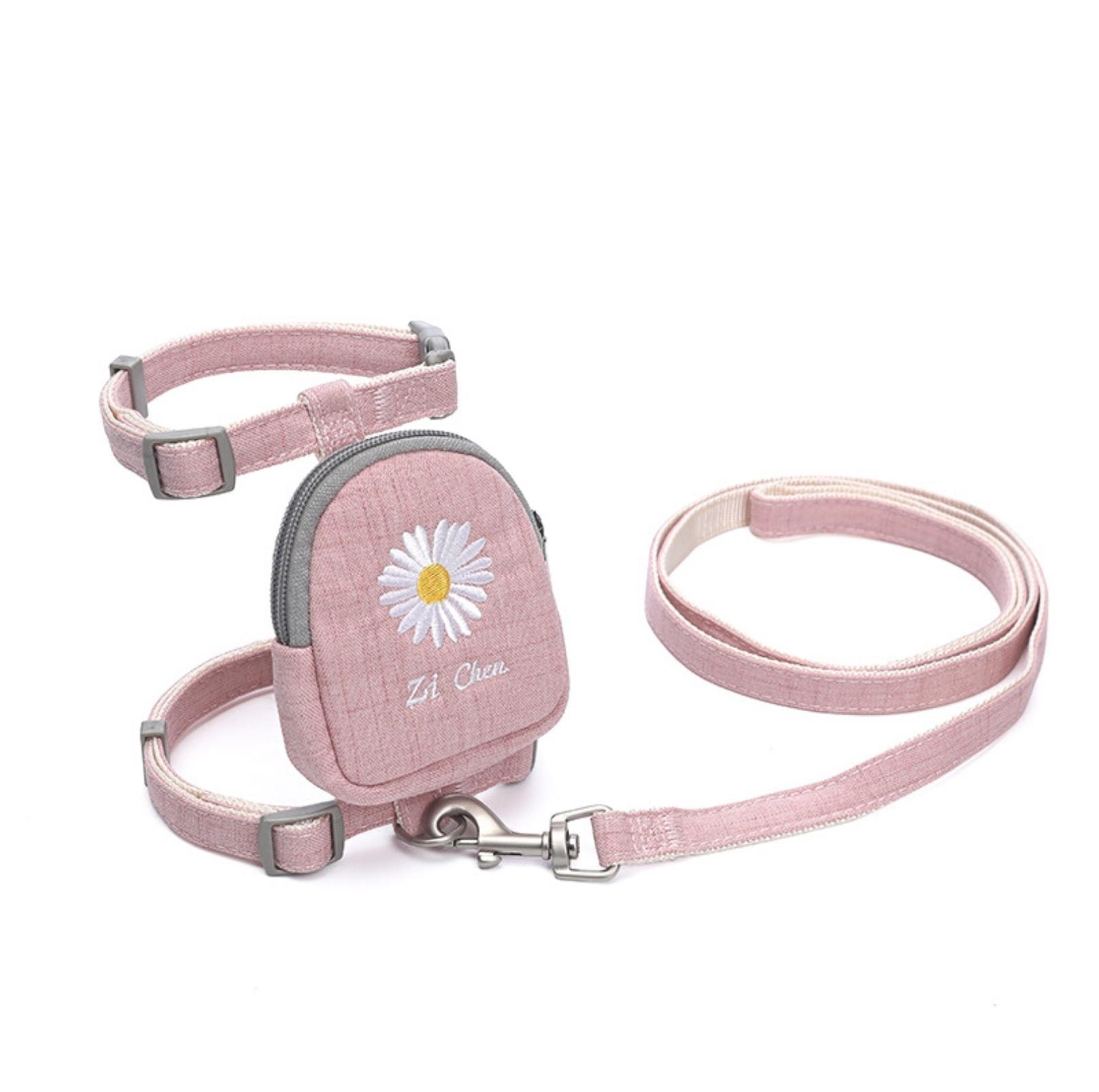 Daisy Backpack-Style Cat Harness & Leash Set