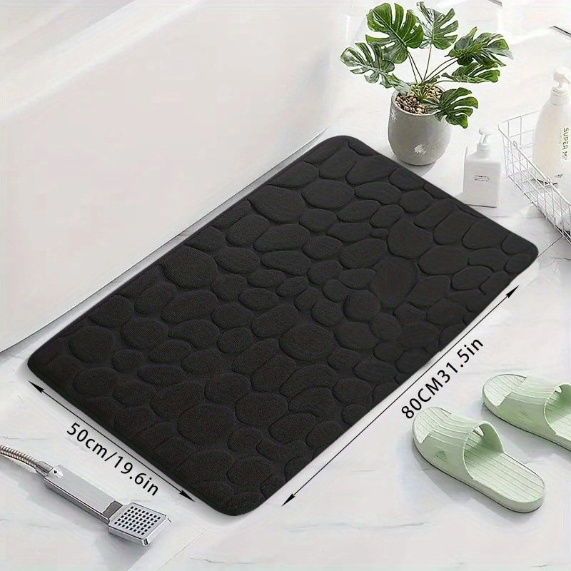 New Bathroom Non-slip Mat Shower Room Bathroom Floor Foot Mat Toilet Bathroom Waterproof Mat
