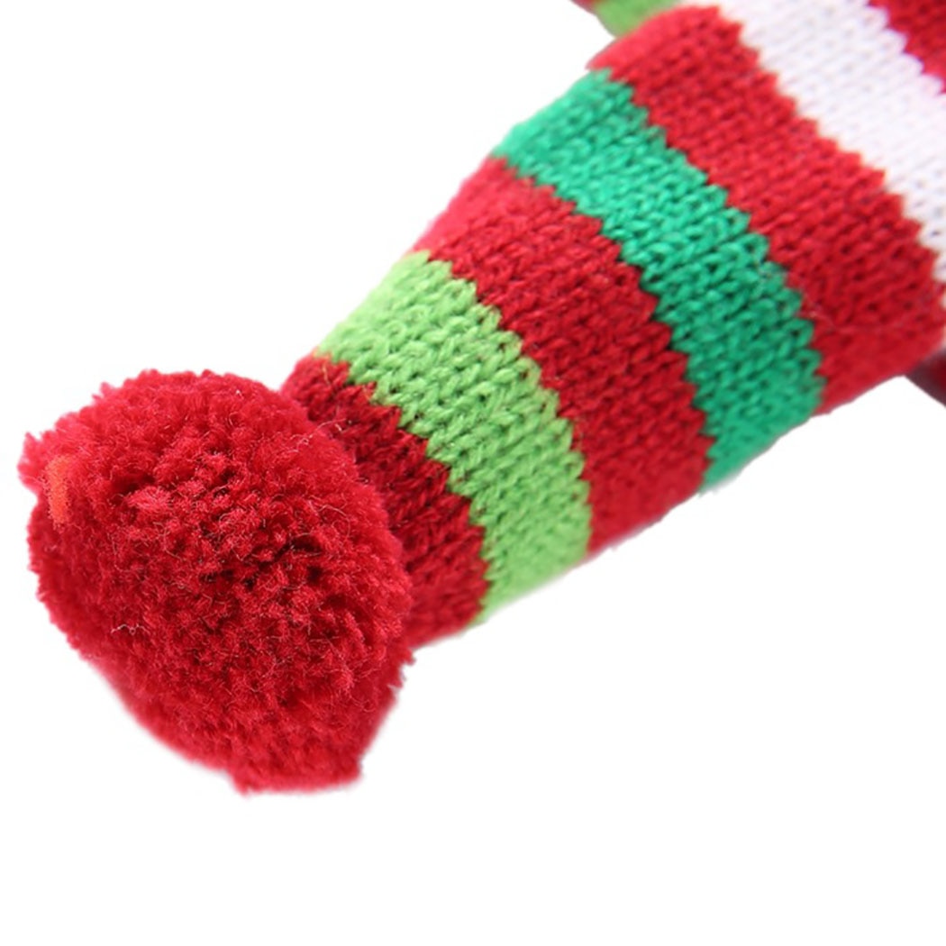 Christmas Stripe Scarf For Dog