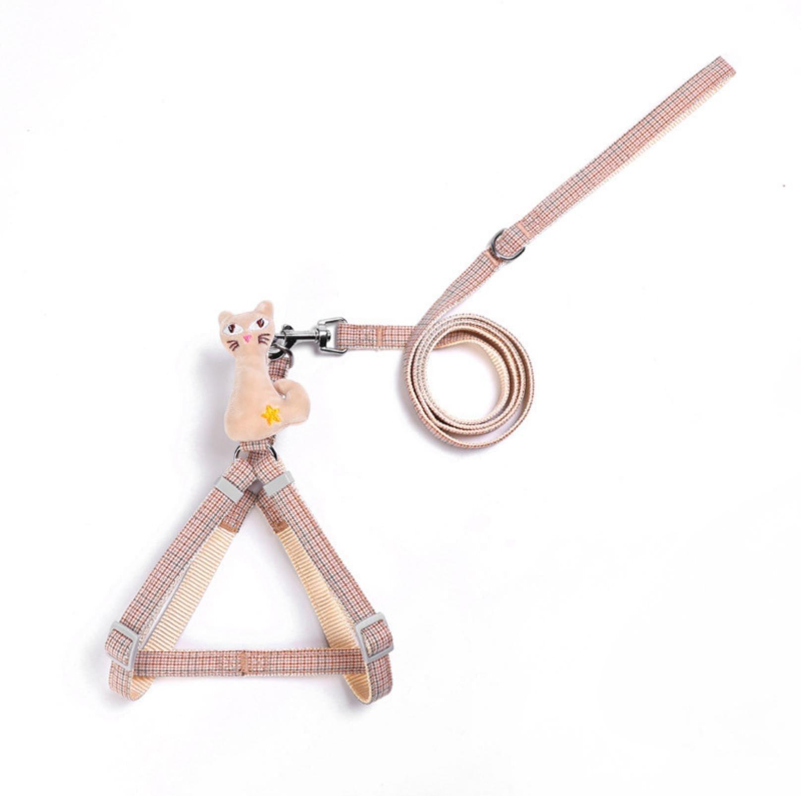 Stunning Pet Leash with Embroidered Cartoon