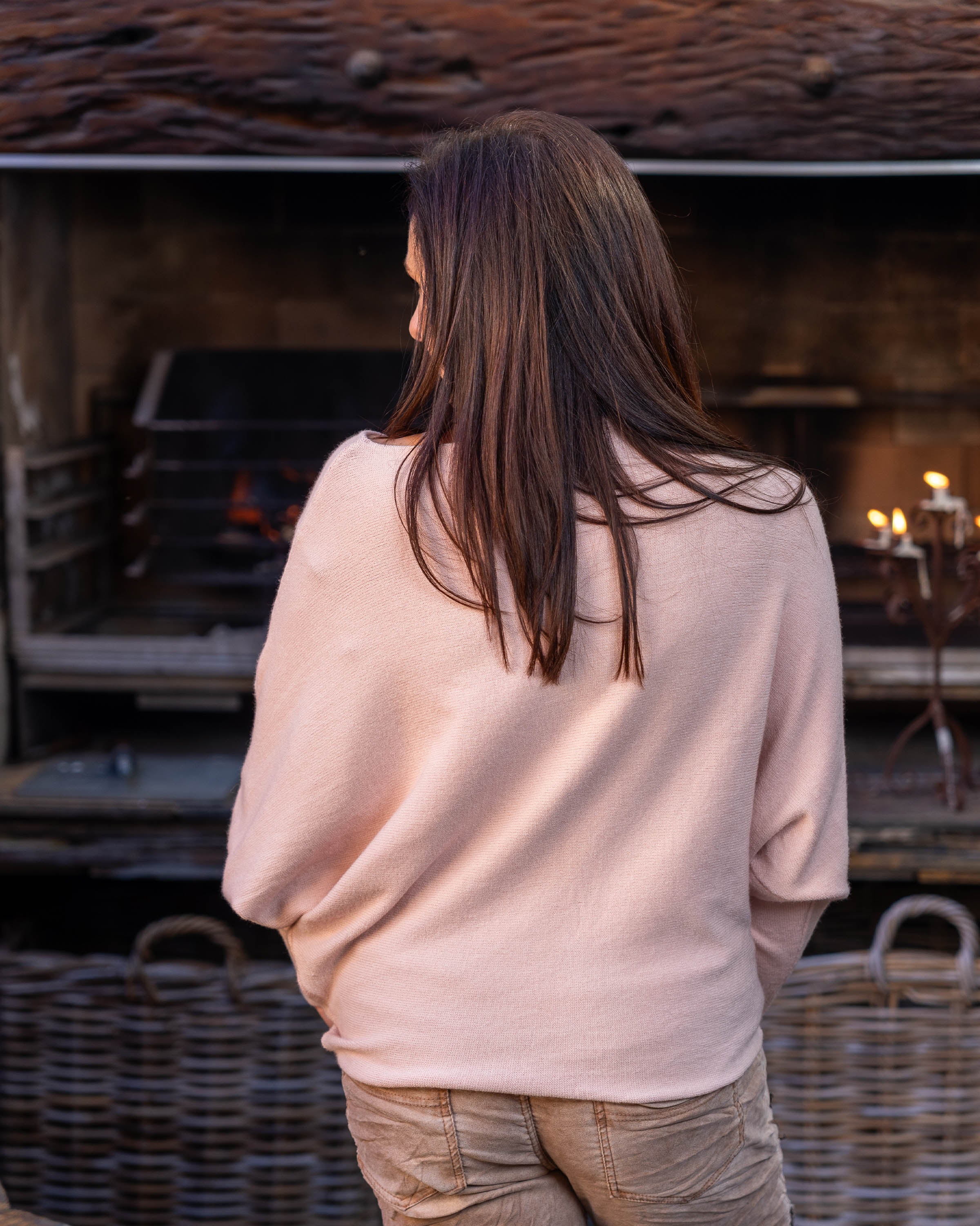 Cashmere Feel Knit | Blush